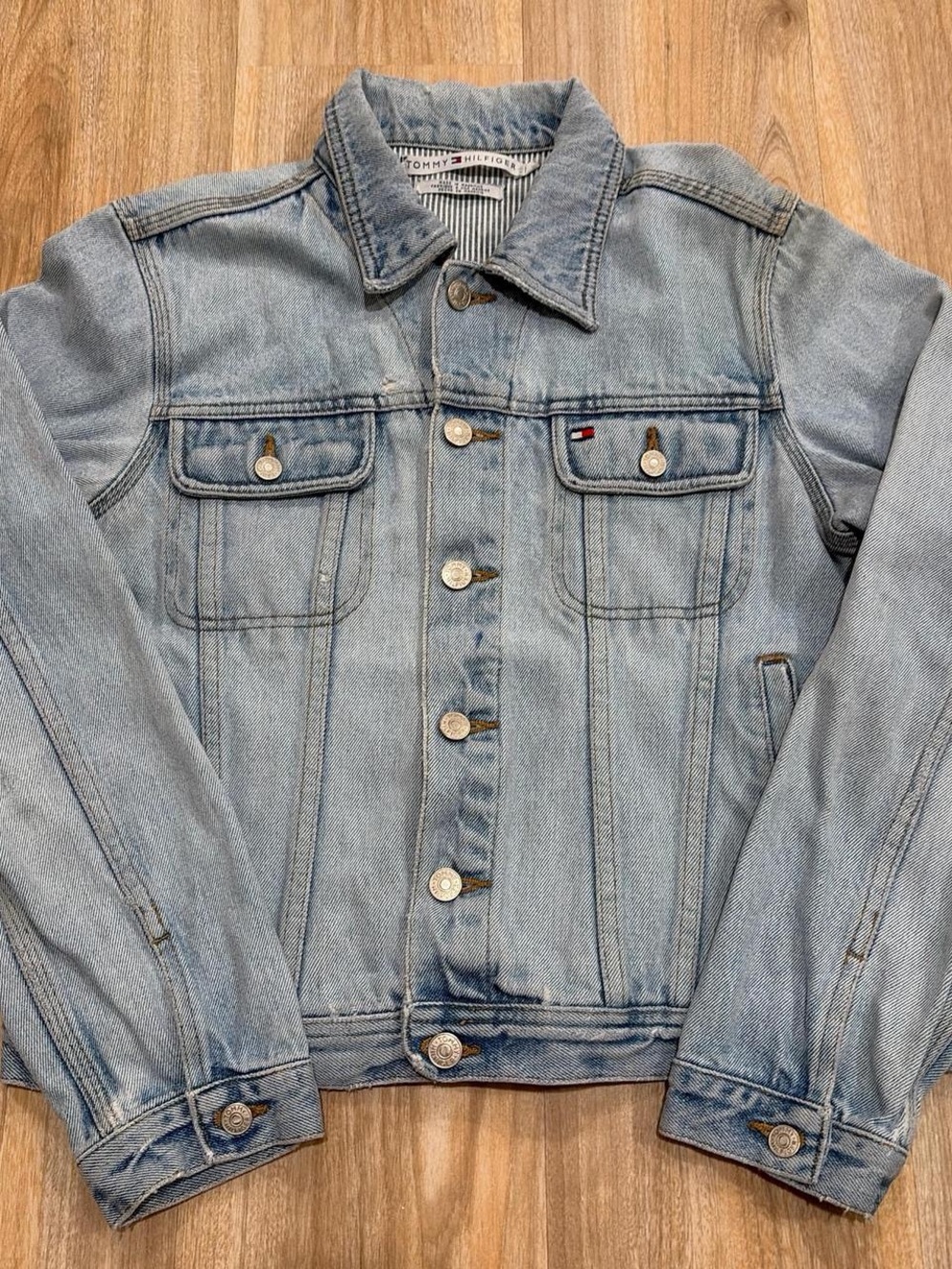Women’s Tommy Hilfiger Light Blue Denim Trucker Jacket